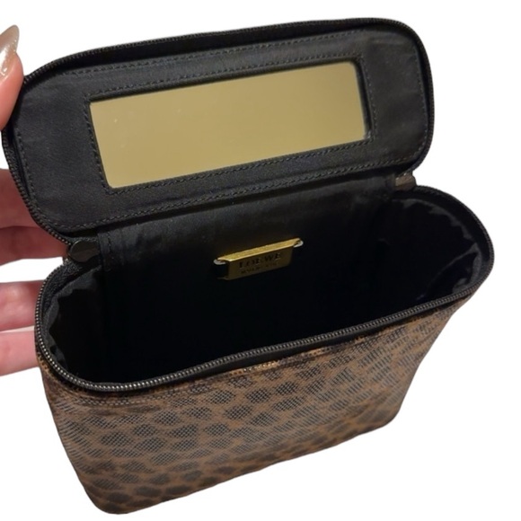 Loewe Leopard Top Handle Cosmetic Case - Picture 8 of 12